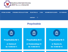 Tablet Screenshot of medykstalowawola.pl